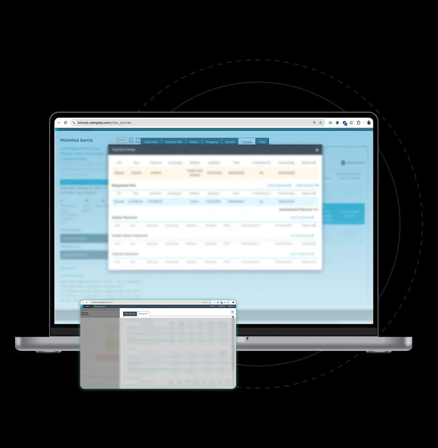 Custom CRM interface