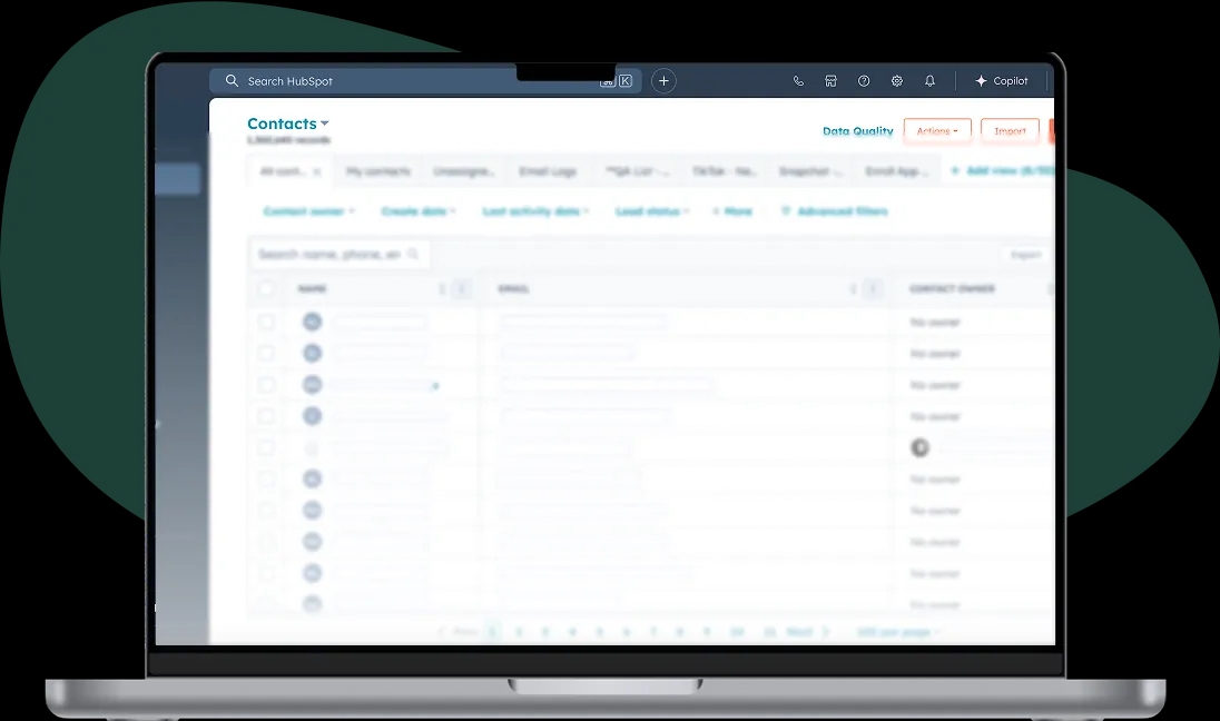 Learning Platform core systems interface